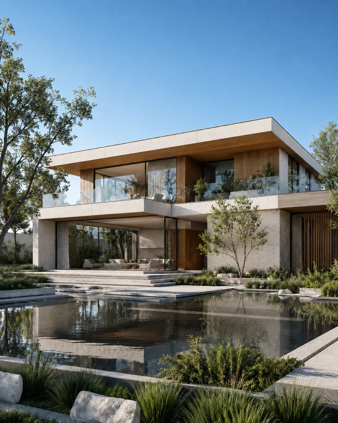 Light Elegance daytime architectural visualization